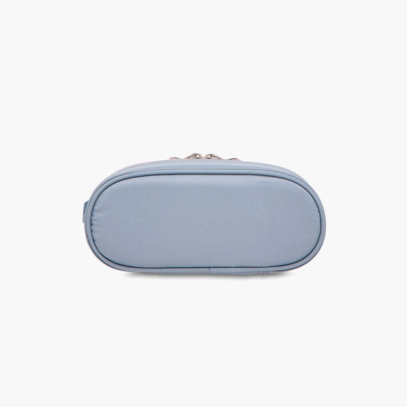 St.Right Pencil Case-Silver Butterflies-1 Cmprt-Girls (Polyester) Grey \ 23X10X5 - Image 3